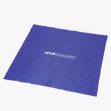 Dunkelblaues Mikrofaser-Brillenputztuch mit Hypreader Logo