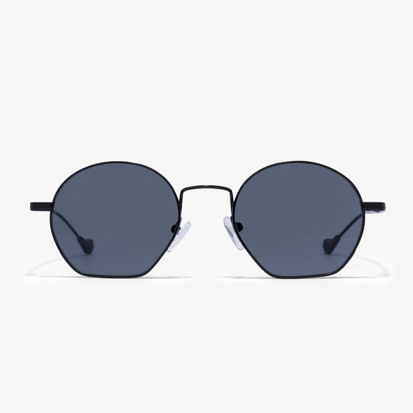 Libra - Sonnenbrille rund schwarz - Unisex | Schwarz-Grau