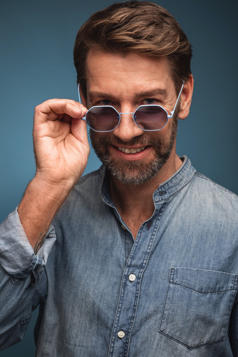Aquila - Eckige Sonnenbrille Damen & Herren | Hippie Sonnenbrille