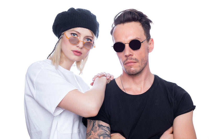 Gemini - Sonnenbrille oval - orange | Limited Edition