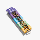 Produktbild der Hypreader Brillenkette Schildpatt – flach ausgelegt, Fokus auf Muster, Gliederstruktur und Befestigungshaken.