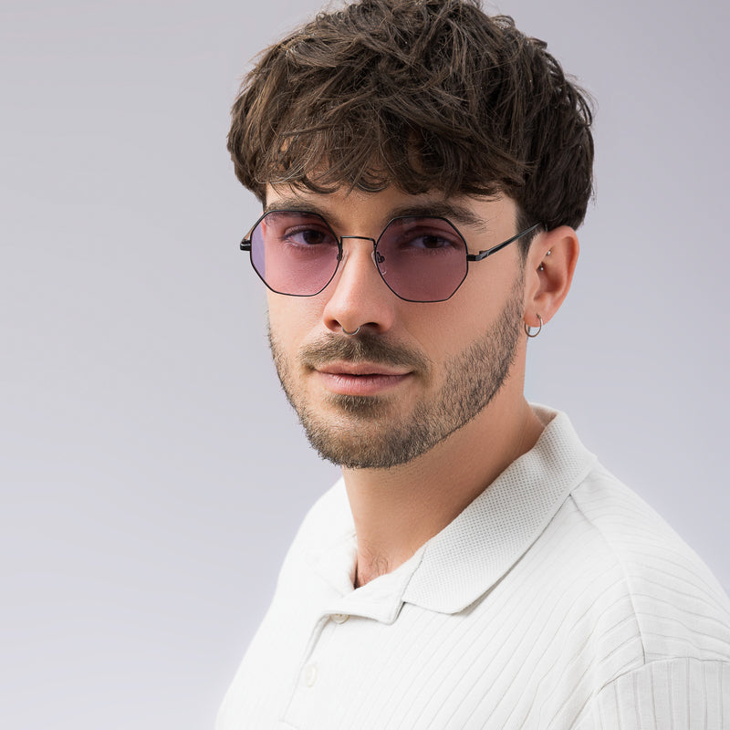 Aquila - Sonnenbrille lila - Gläser | Schwarz-Violett