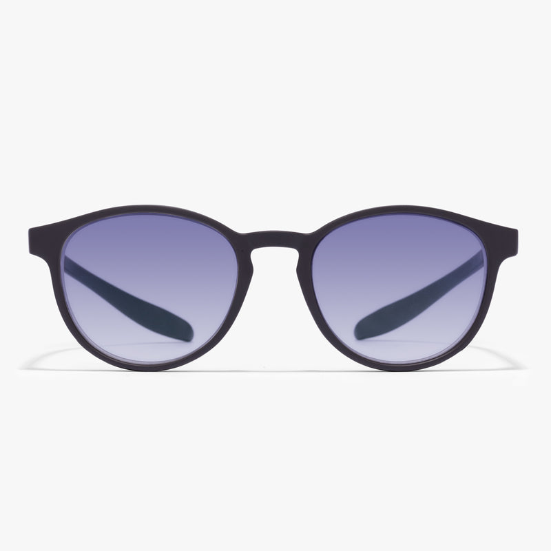 Aries - schwarze Sonnenbrille mit grau Gläser | Schwarz