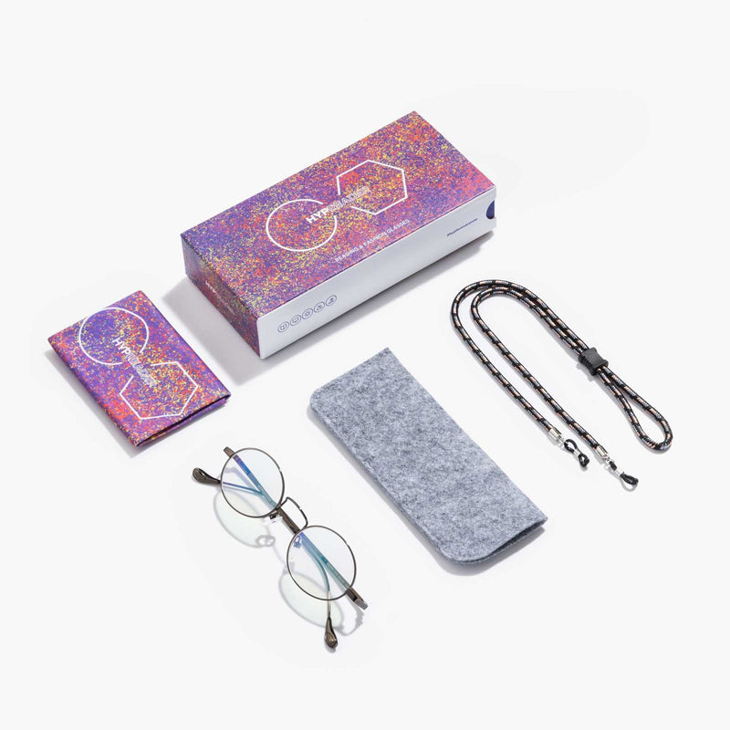 Gemini - Blaulichtfilterbrille - HYPREADER  | Gunmetal