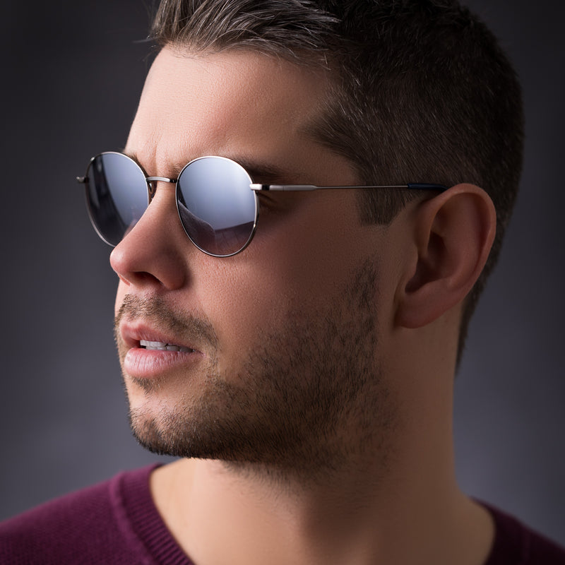 Phoenix - graue Sonnenbrille - mit grauen Gläsern | Gunmetal