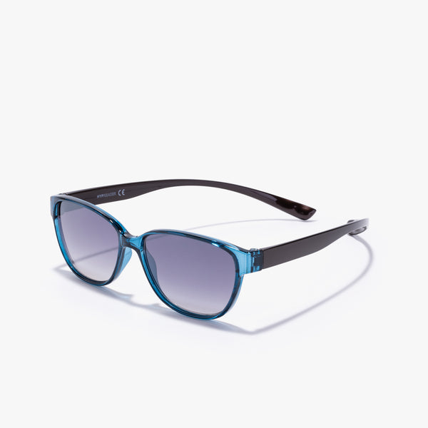 The boxes | Teal brown sunglasses