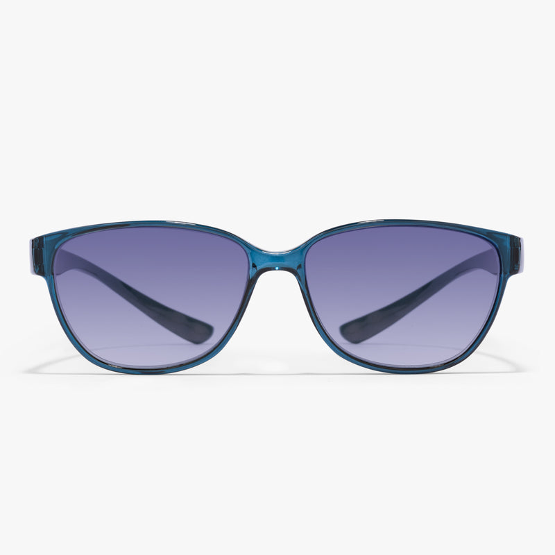 Pyxis - petrol-blau Sonnenbrille mit grau Gläser | Petrol Braun