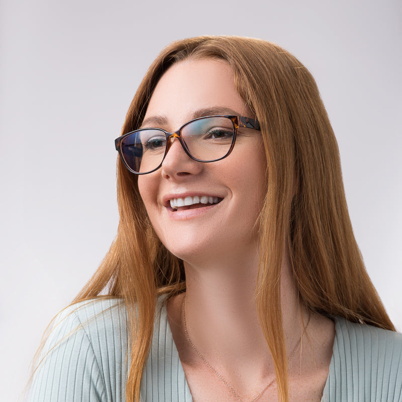 Pyxis - braune Brille Anti Blaulicht  | Havanna Braun