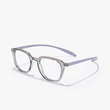 Hypreader Orion Lesebrille in transparentem Grau – stilvolle Unisex-Lesebrille mit Blaulichtfilter.